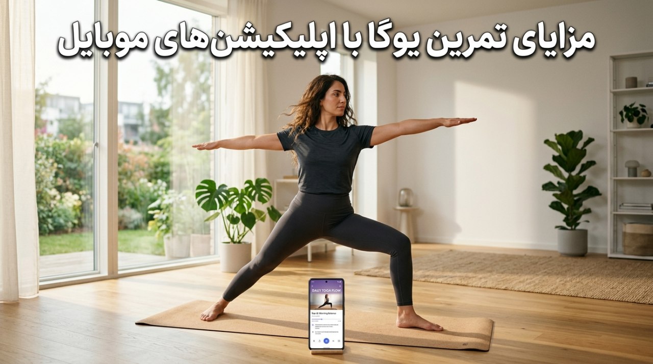 مزایای تمرین یوگا با اپلیکیشن‌های موبایل