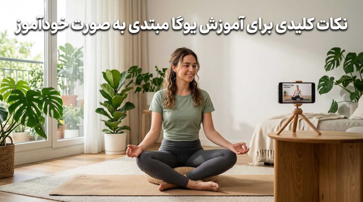 نکات کلیدی برای آموزش یوگا مبتدی به صورت خودآموز