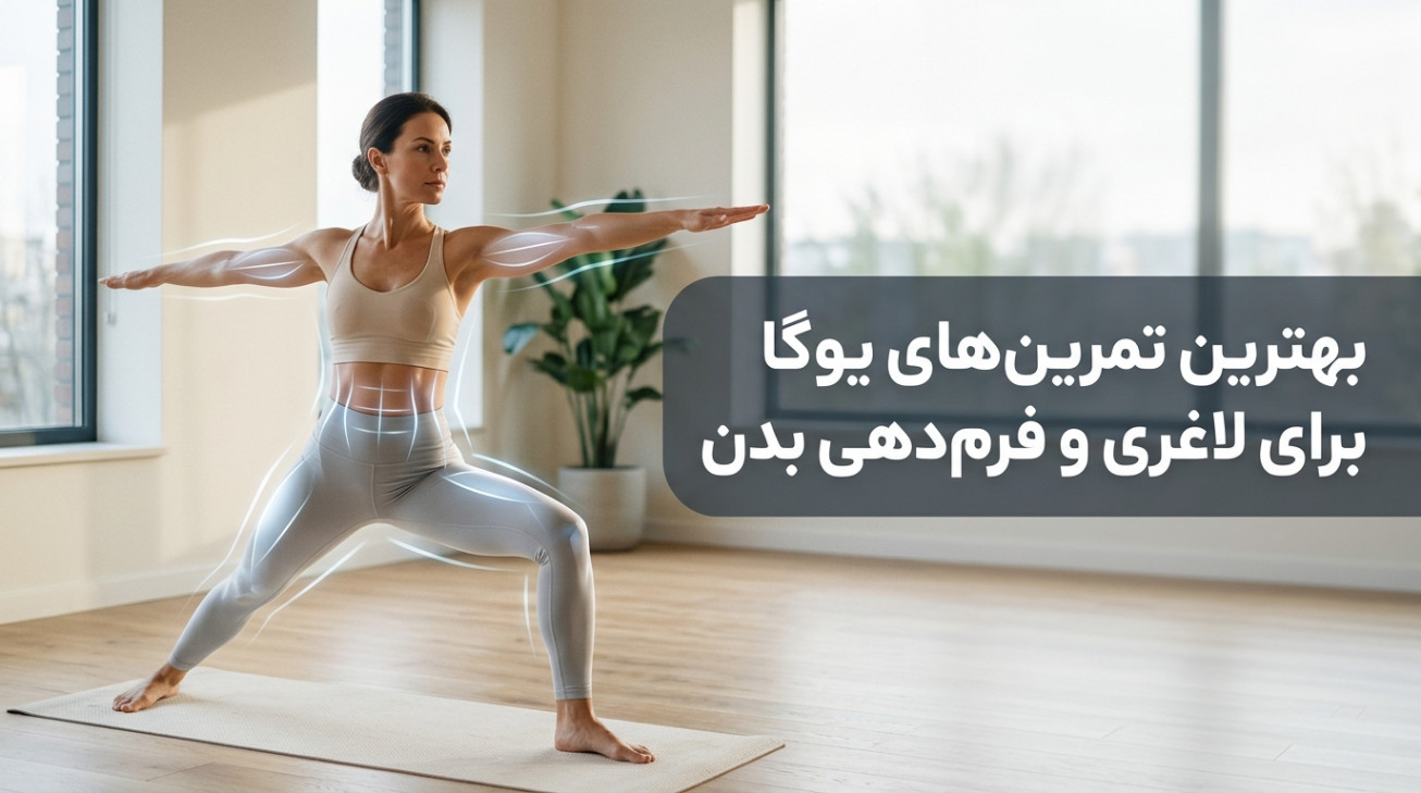 بهترین تمرین‌های یوگا برای لاغری و فرم‌دهی بدن