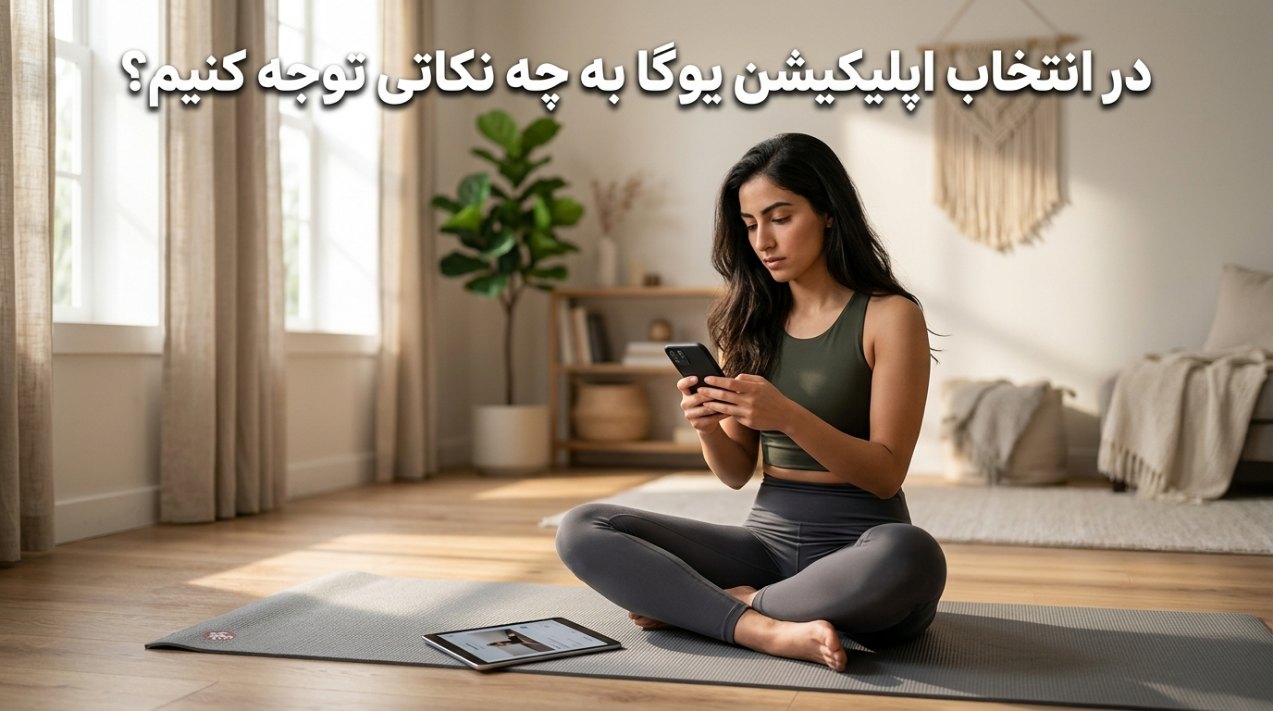 در انتخاب اپلیکیشن یوگا به چه نکاتی توجه کنیم؟