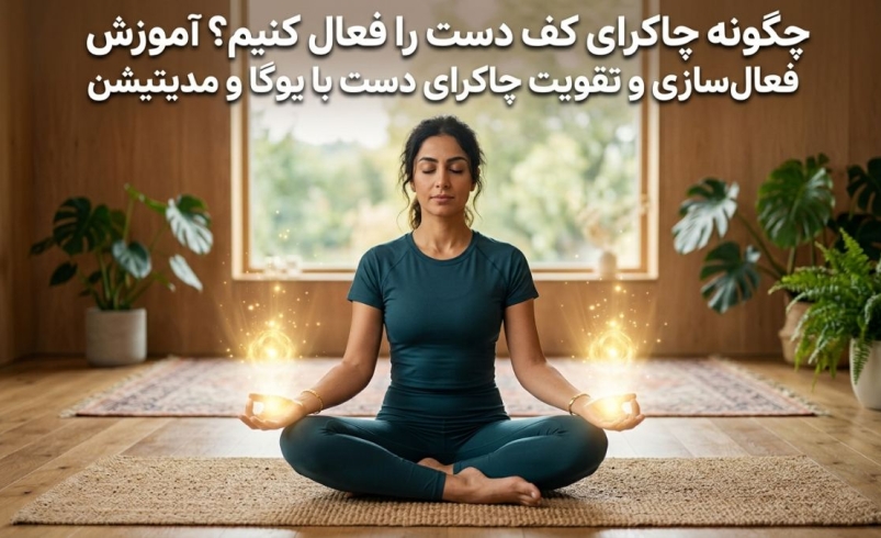 چگونه چاکرای کف دست را فعال کنیم