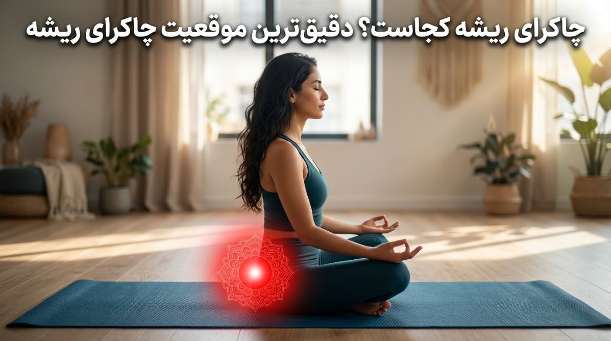 چاکرای ریشه کجاست؟ دقیق‌ترین موقعیت چاکرای ریشه