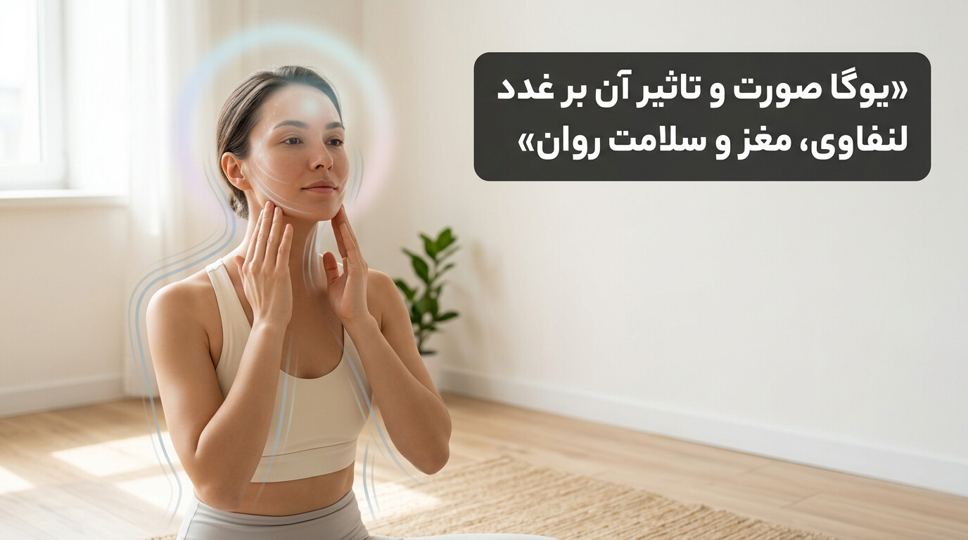 یوگا صورت و تاثیر آن بر غدد لنفاوی، مغز و سلامت روان